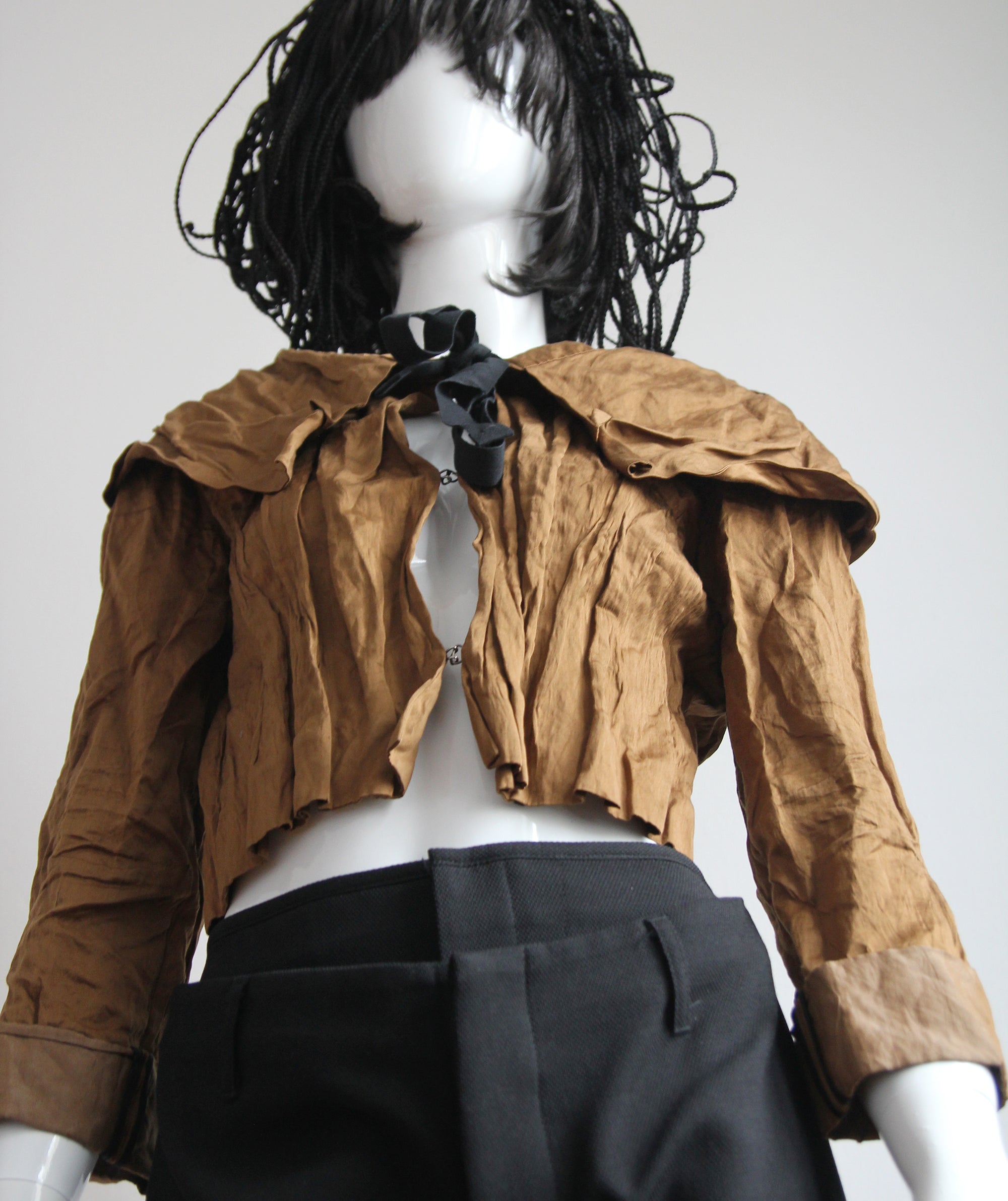 PRADA SS2009 Bronze Jacket M