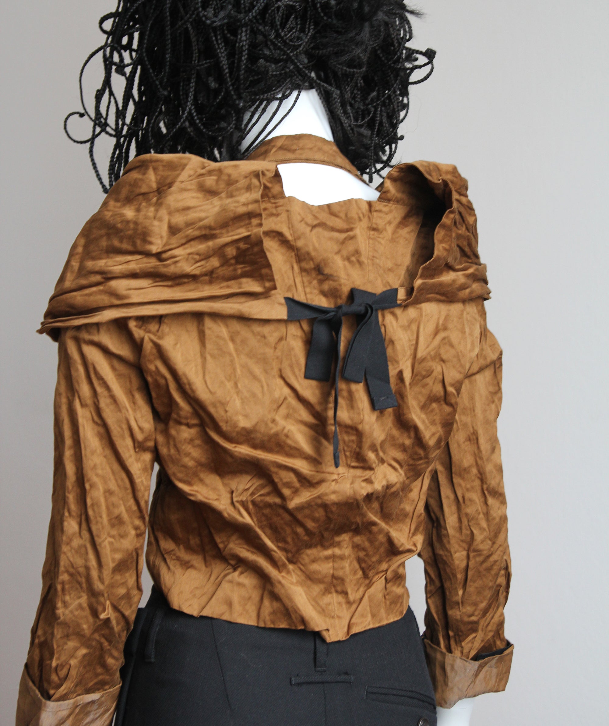 PRADA SS2009 Bronze Jacket M