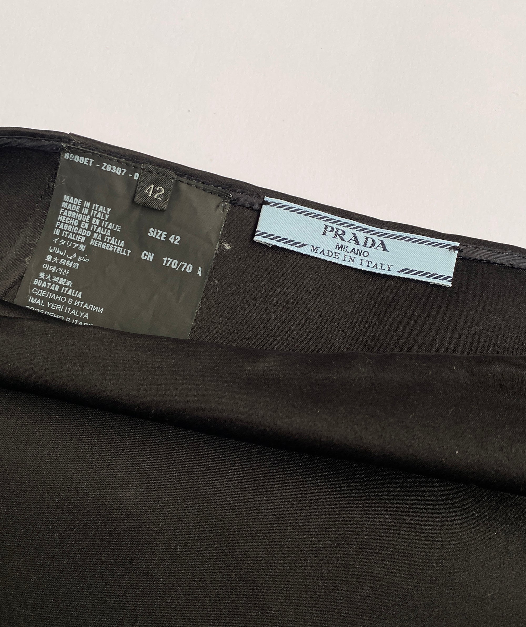 PRADA SS2013 Silk Skirt S/M