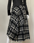 COMME DES GRAÇONS 2007 Wool Skirt S/M