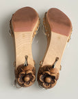 MIU MIU Engraved Clogs 39