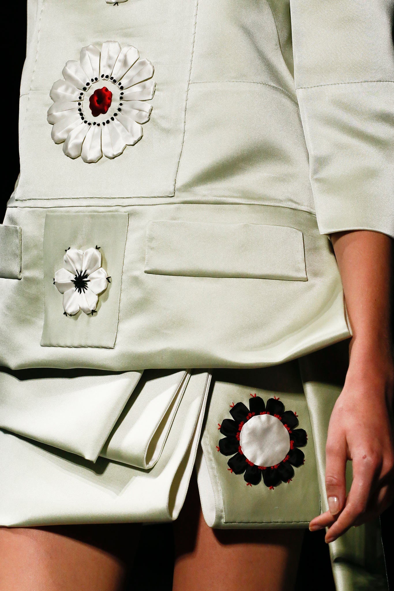 PRADA SS2013 Silk Skirt S/M