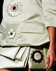 PRADA SS2013 Silk Skirt S/M