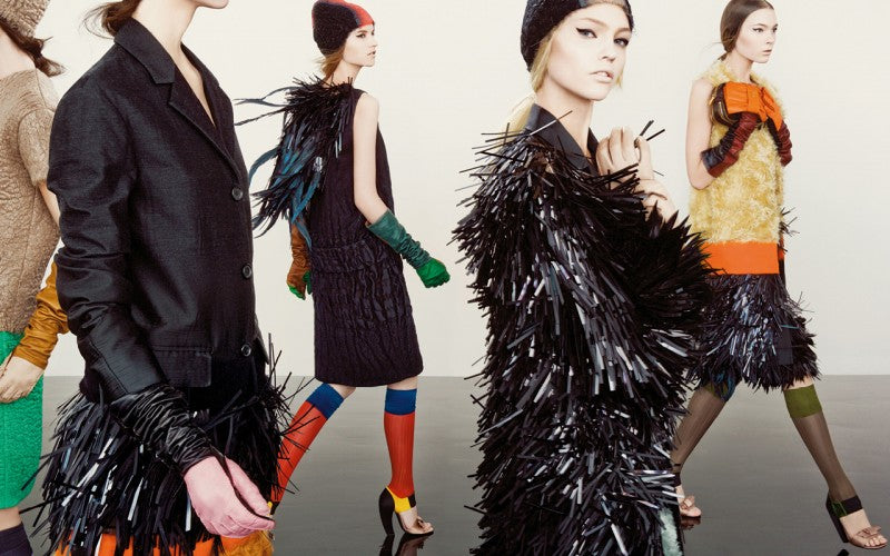 PRADA AW 2007 Mohair Hats XS
