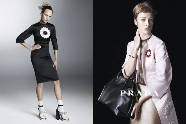 PRADA SS2013 Silk Skirt S/M