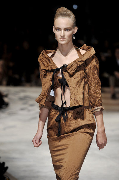 PRADA SS2009 Bronze Jacket M