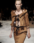 PRADA SS2009 Bronze Jacket M