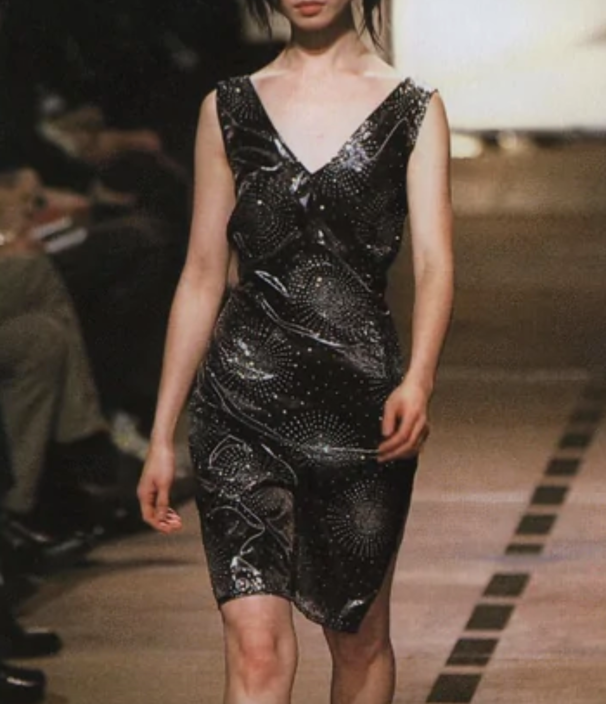 JEAN COLONNA SS1998 Brown Scarf