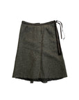 PRADA Wool and Nylon Skirt M/L