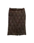 FENDI FW 2002 Hair Skirt S