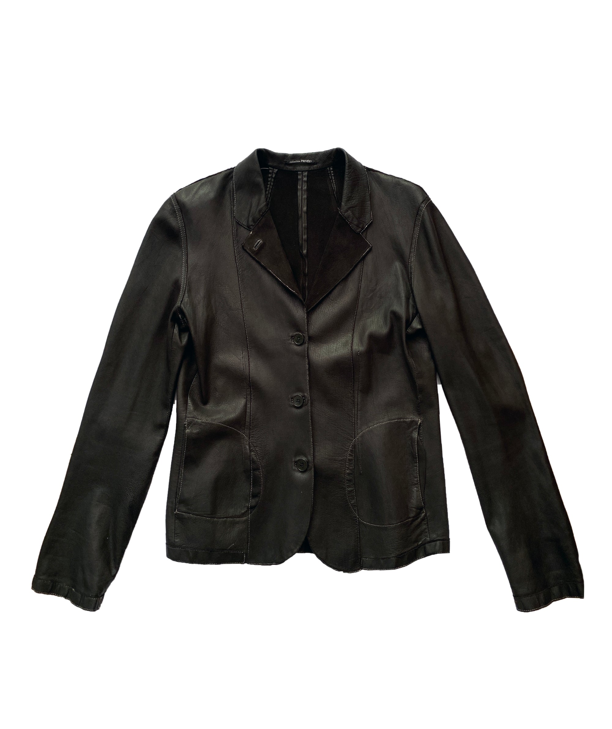 COLLECTION PRIVÈE Leather Jacket M