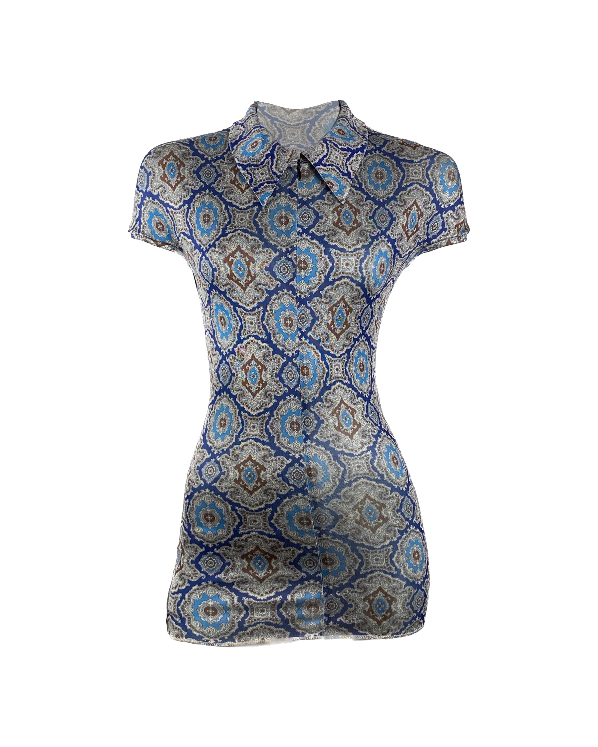 JEAN COLONNA SS1996 Top with Collar S