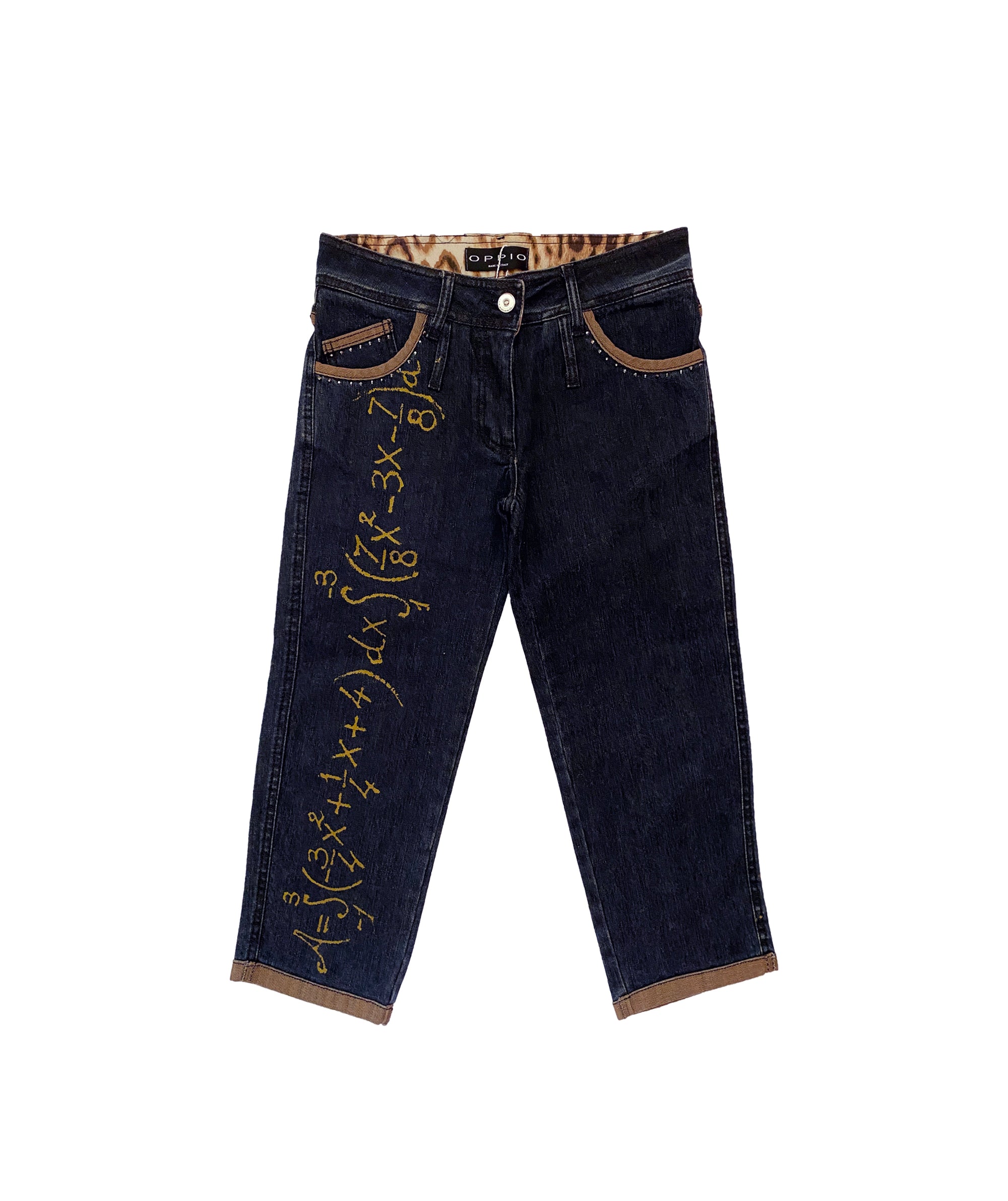 OPPIO Denim Capri Pants S