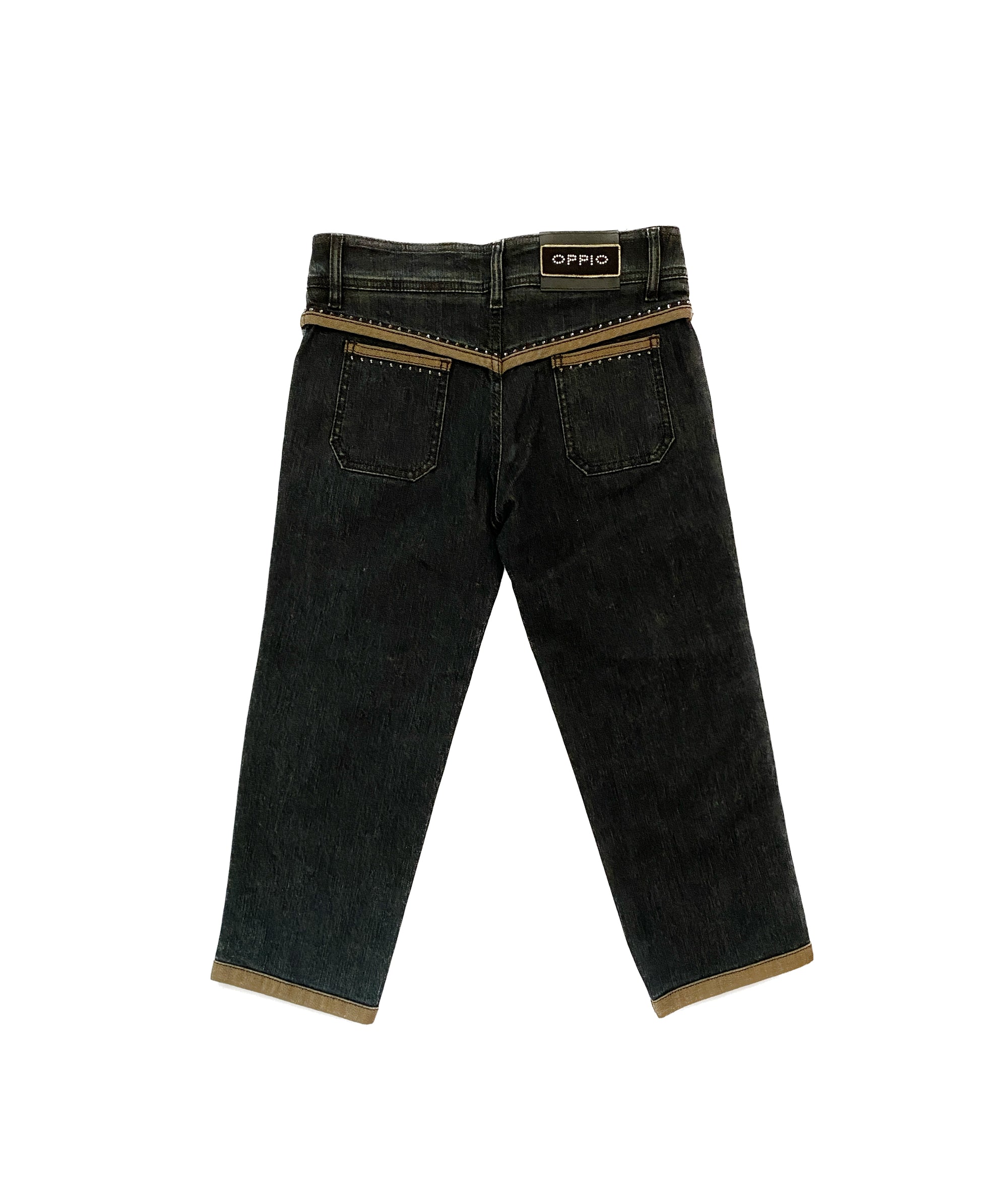 OPPIO Denim Capri Pants S