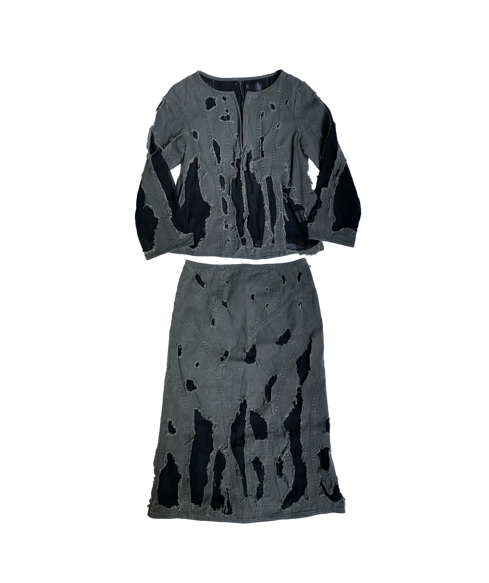 5351 POUR LES FEMMES Denim Ensemble S
