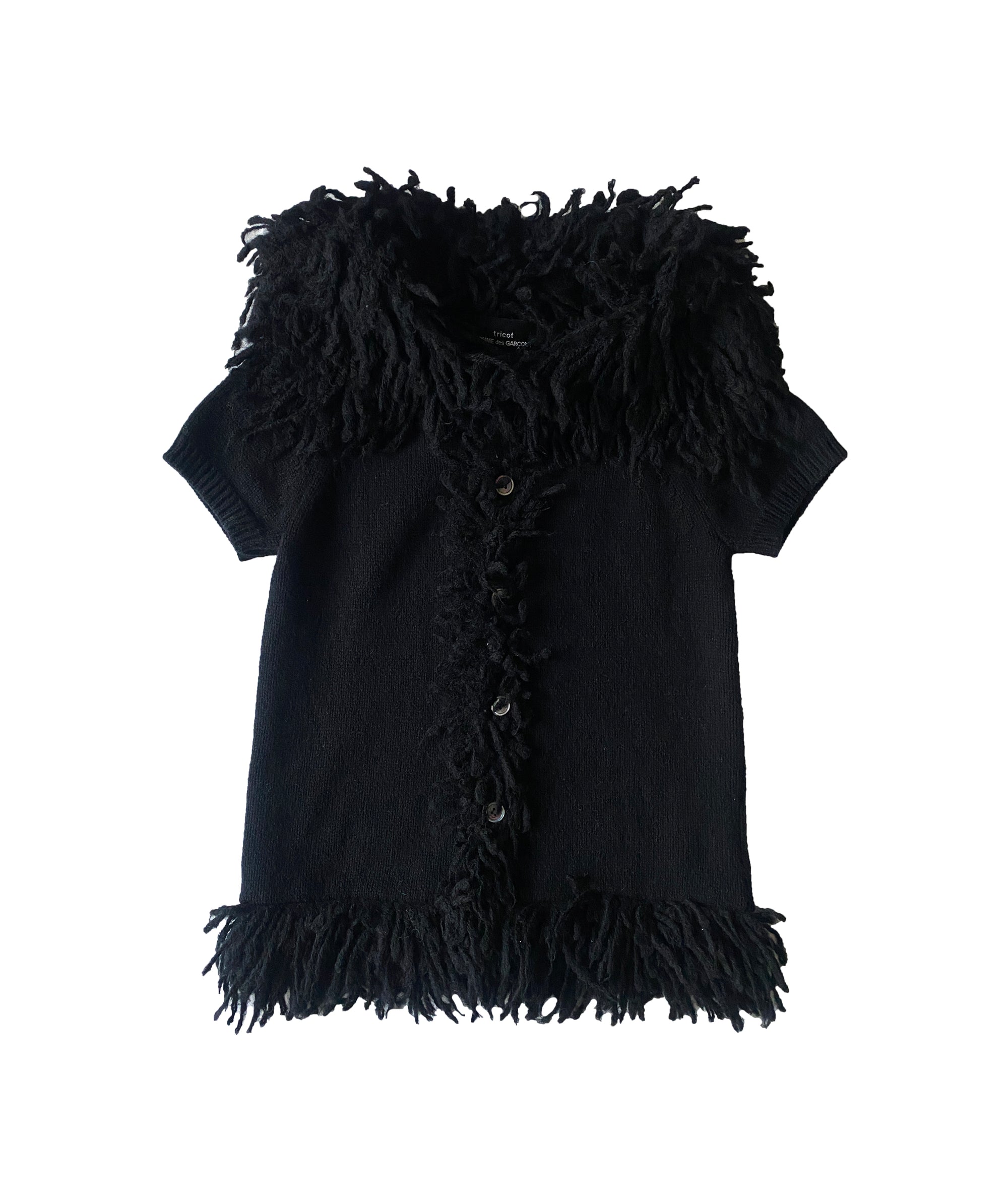 COMME DES GARÇONS 2003 Short-Sleeved Sweater S