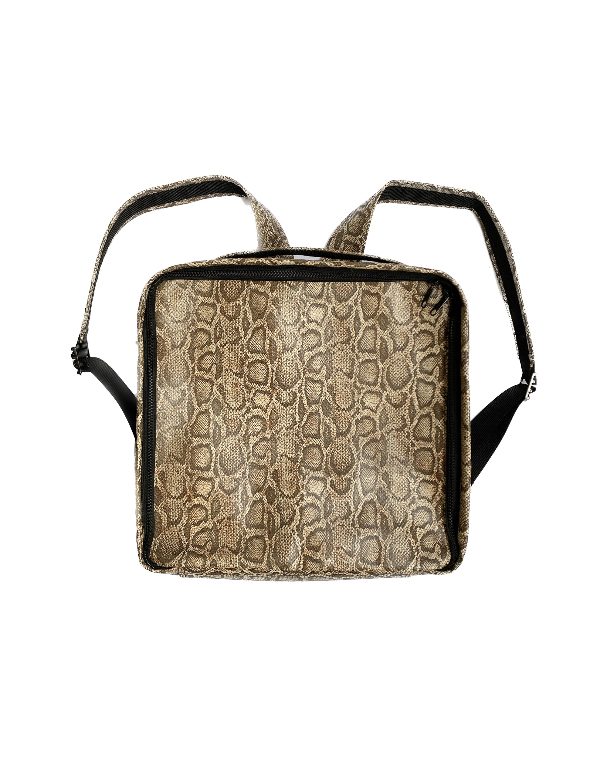 JEAN COLONNA Large Faux Leather Backpack/Bag
