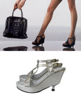 FENDI SS2007 Platform Kitten Heels 37