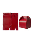 ISSEY MIYAKE Leather Folding Box Bag