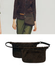 MIU MIU SS1999 Suede Waist Bag