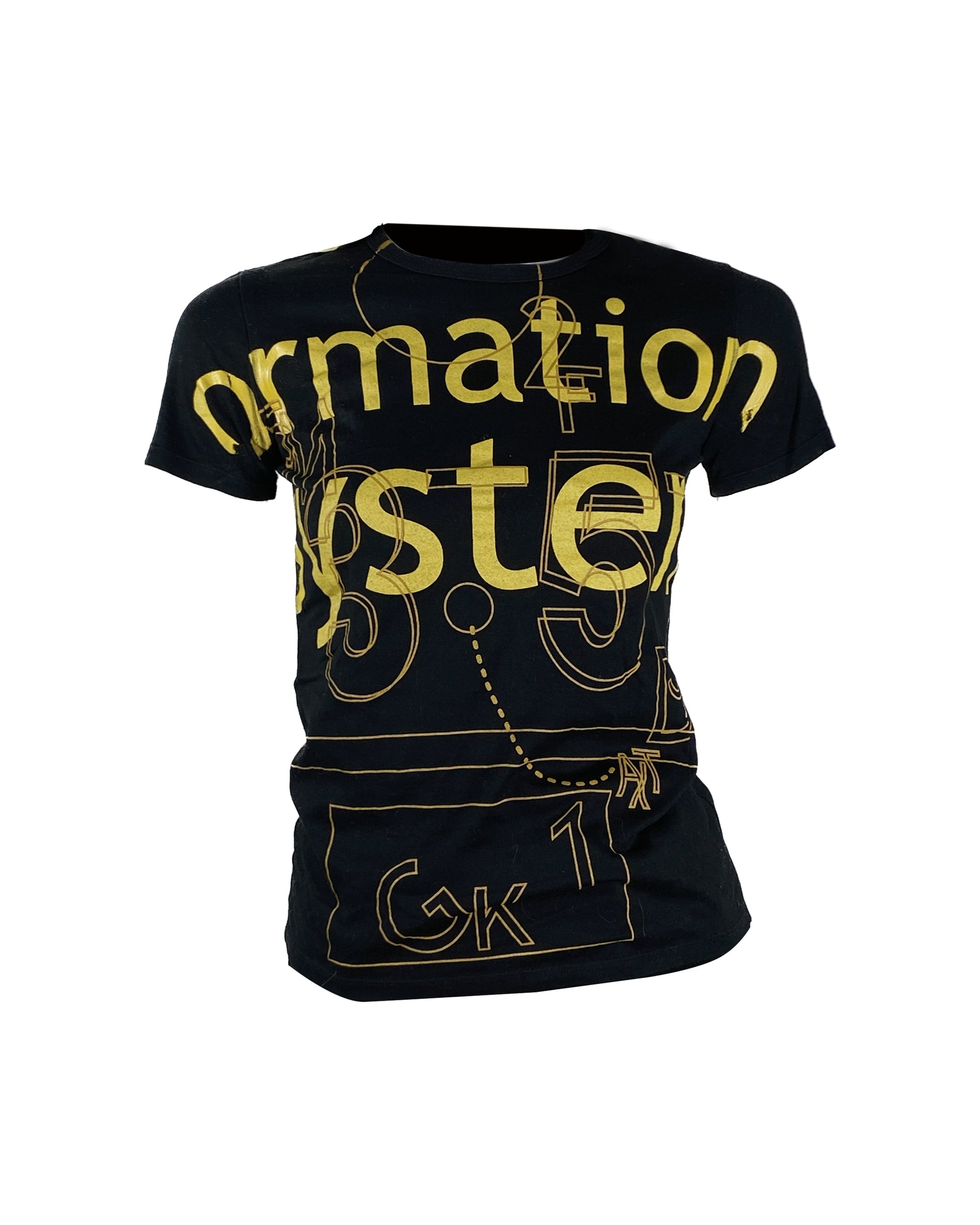 ATSURO TAYAMA Information System Tee XS