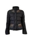 PRADA Sequin Down Jacket S