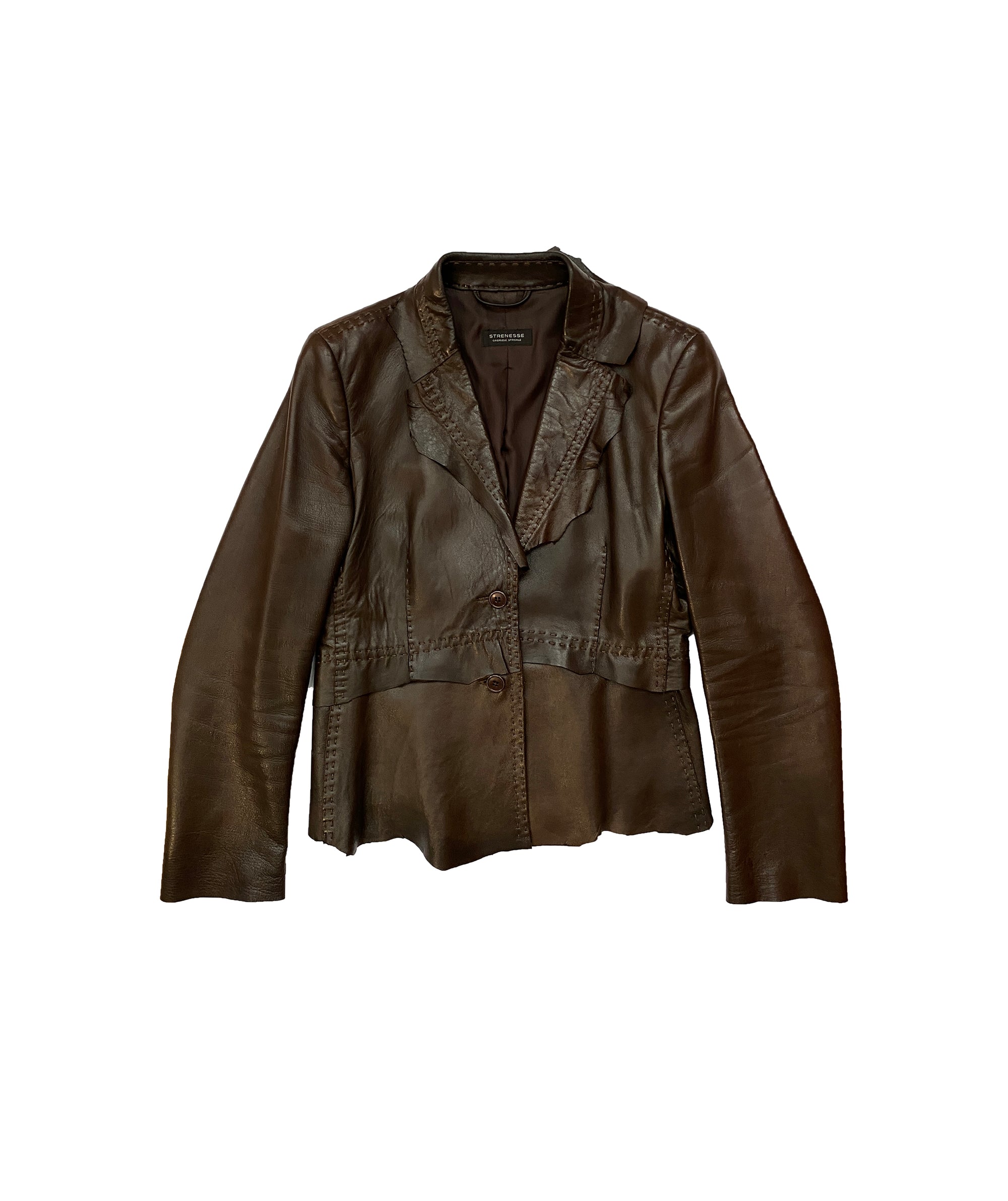 STRENESSE Leather Jacket S