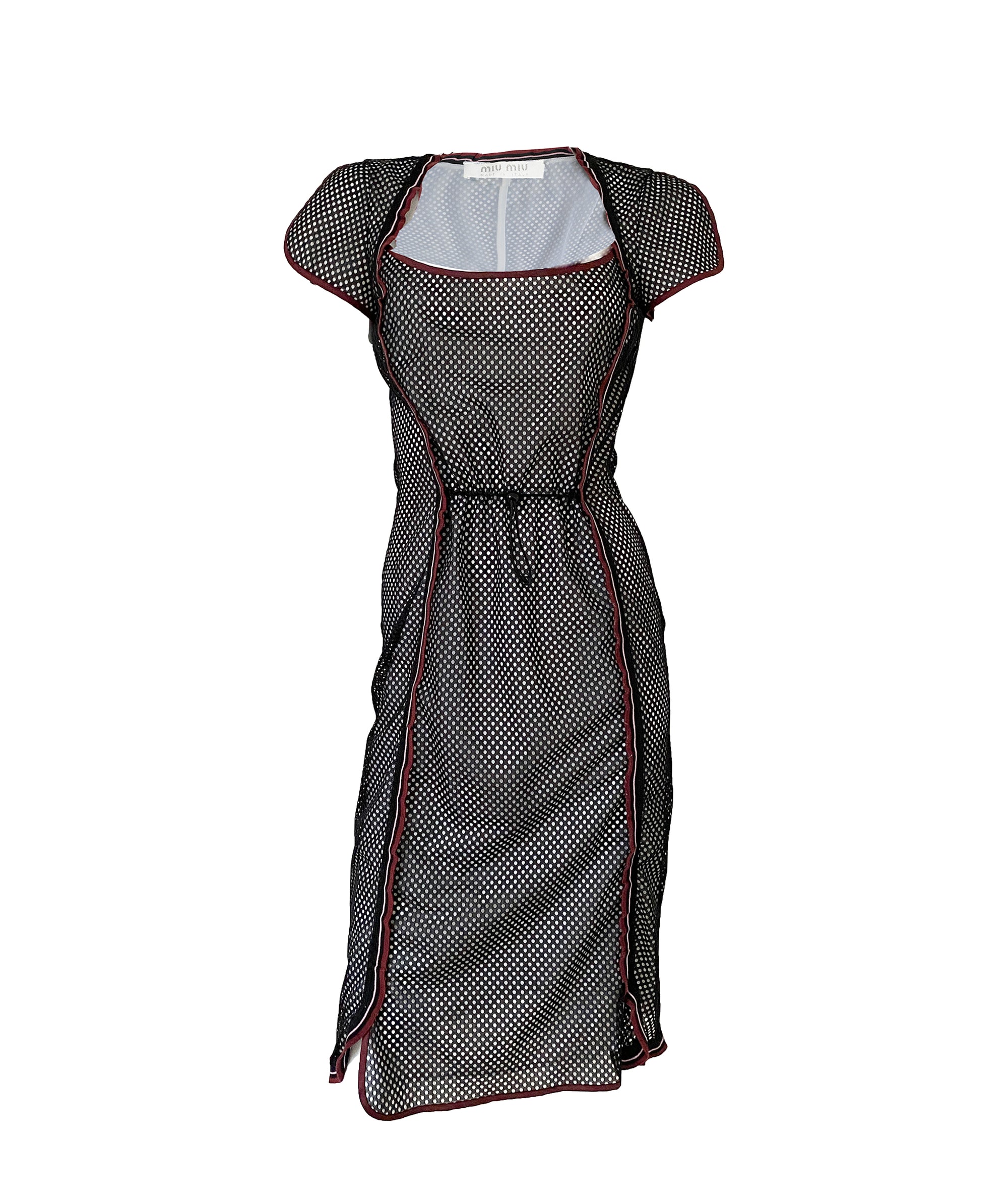 MIU MIU SS2000 Mesh Dress S/M