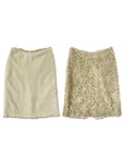 ZUCCA 1999/2000 Faux Fur Skirt S