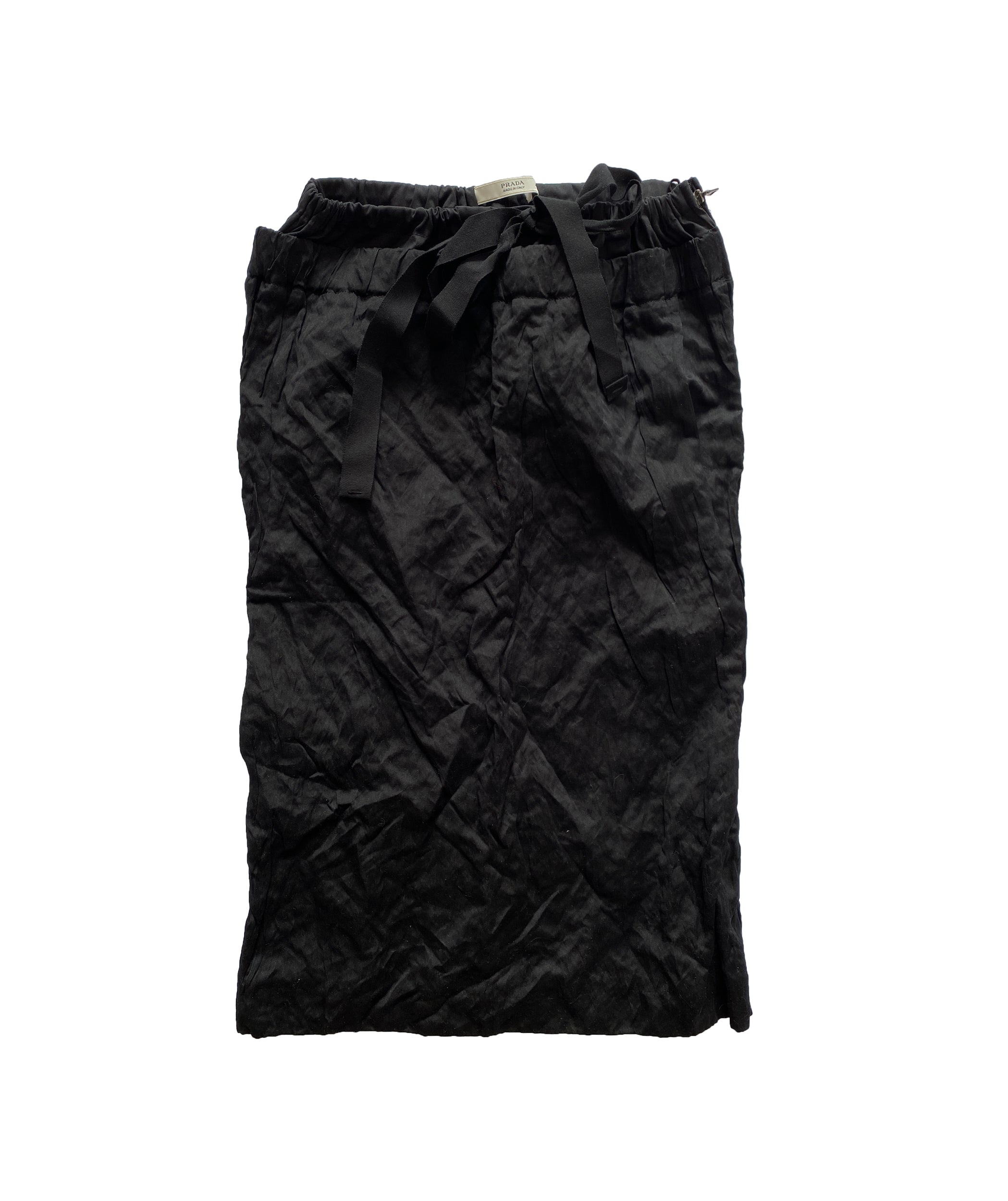 PRADA SS2009 Black Pencil Skirt S