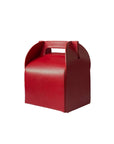 ISSEY MIYAKE Leather Folding Box Bag