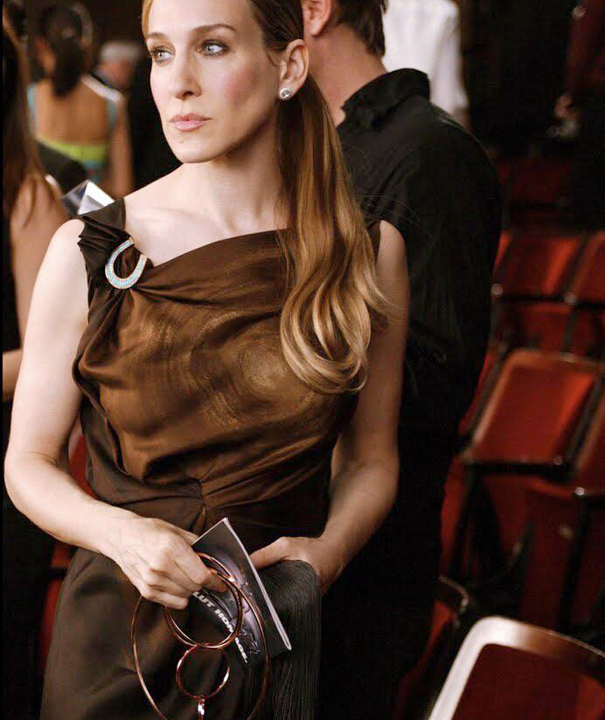 PRADA FW2003 Silk Spiral Top XS/S