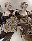 PRADA SS2009 Bronze Jacket M