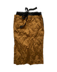 PRADA SS2009 Bronze Pencil Skirt XS
