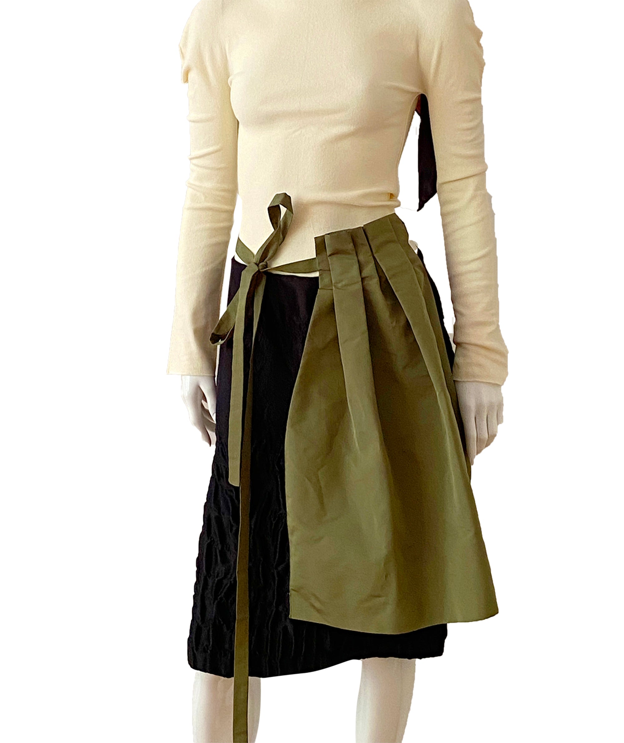 PRADA SS2005 Silk Apron