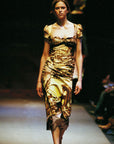 PRADA FW2004 Silk Skirt S