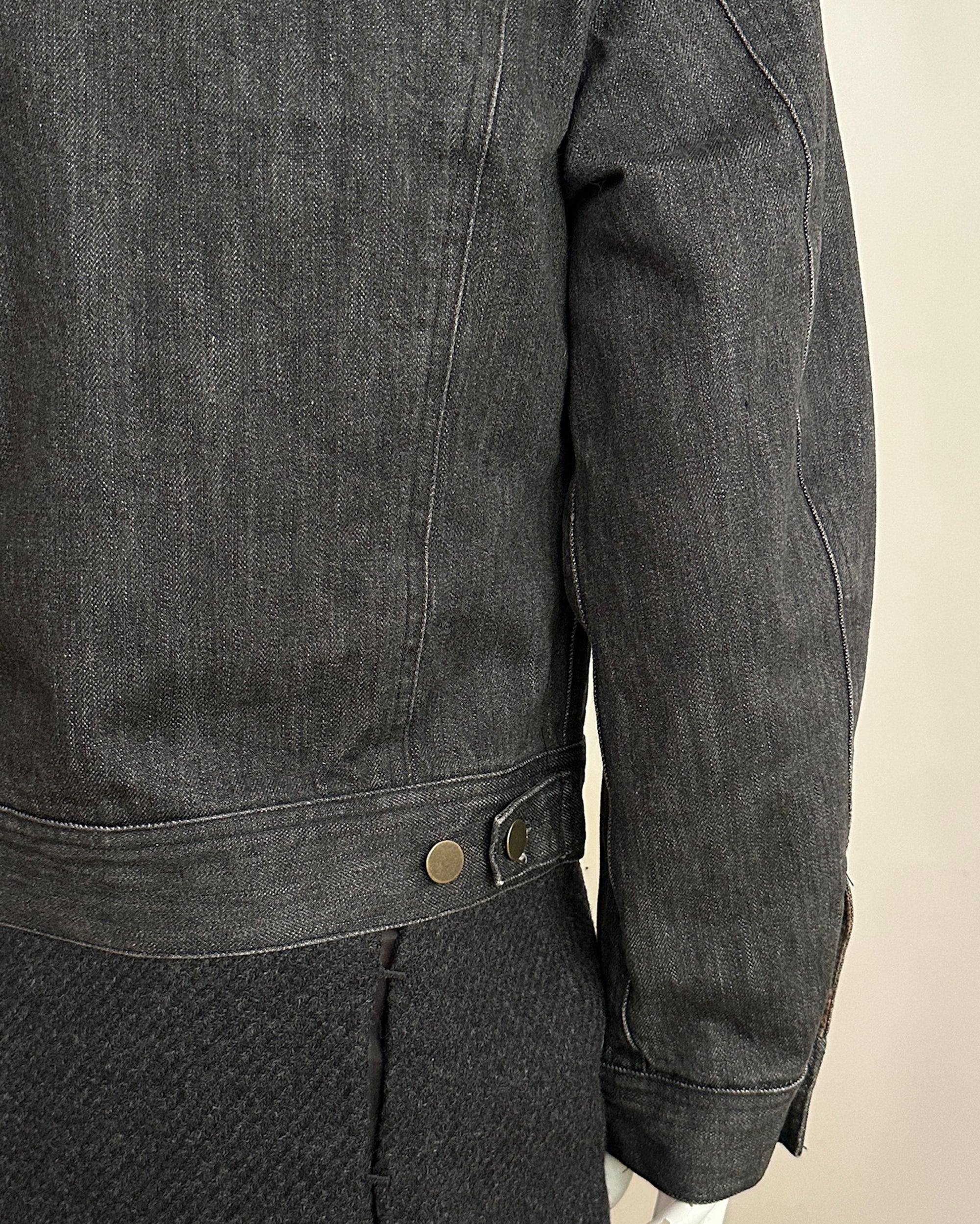 KANEKO ISAO Denim Embroidered Jacket S/M