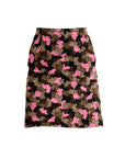 PRADA Pre-Fall2010 Pink Camo Skirt M