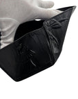 HIROKO HAYASHI Embossed Leather Ballerina Wallet