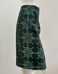 Embroidered Midi Skirt M