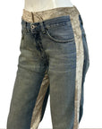 Illusion Denim and Velvet Jeans XS/S