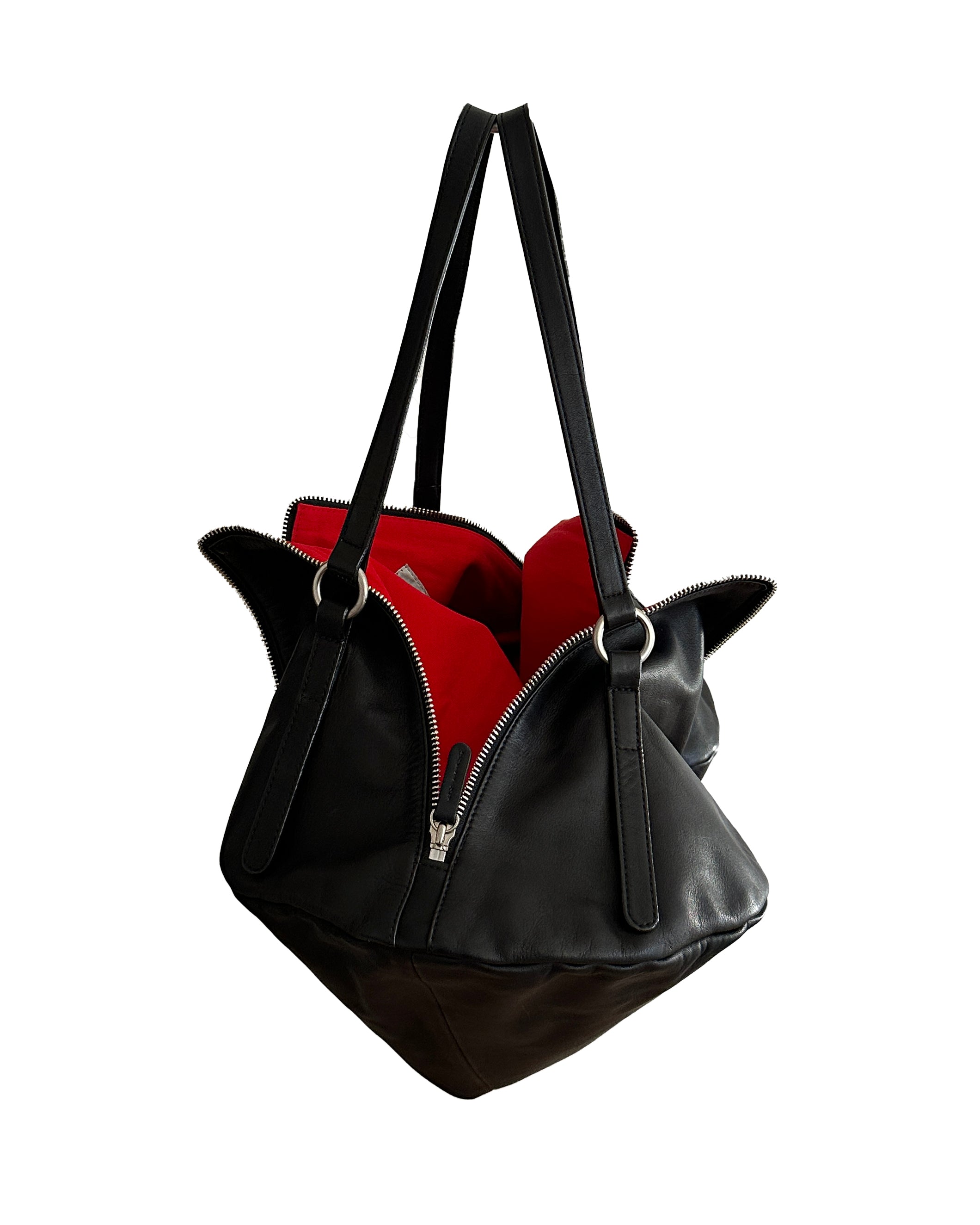 KAWA KAWA Quadrant Zip Leather Bag – Archive Club