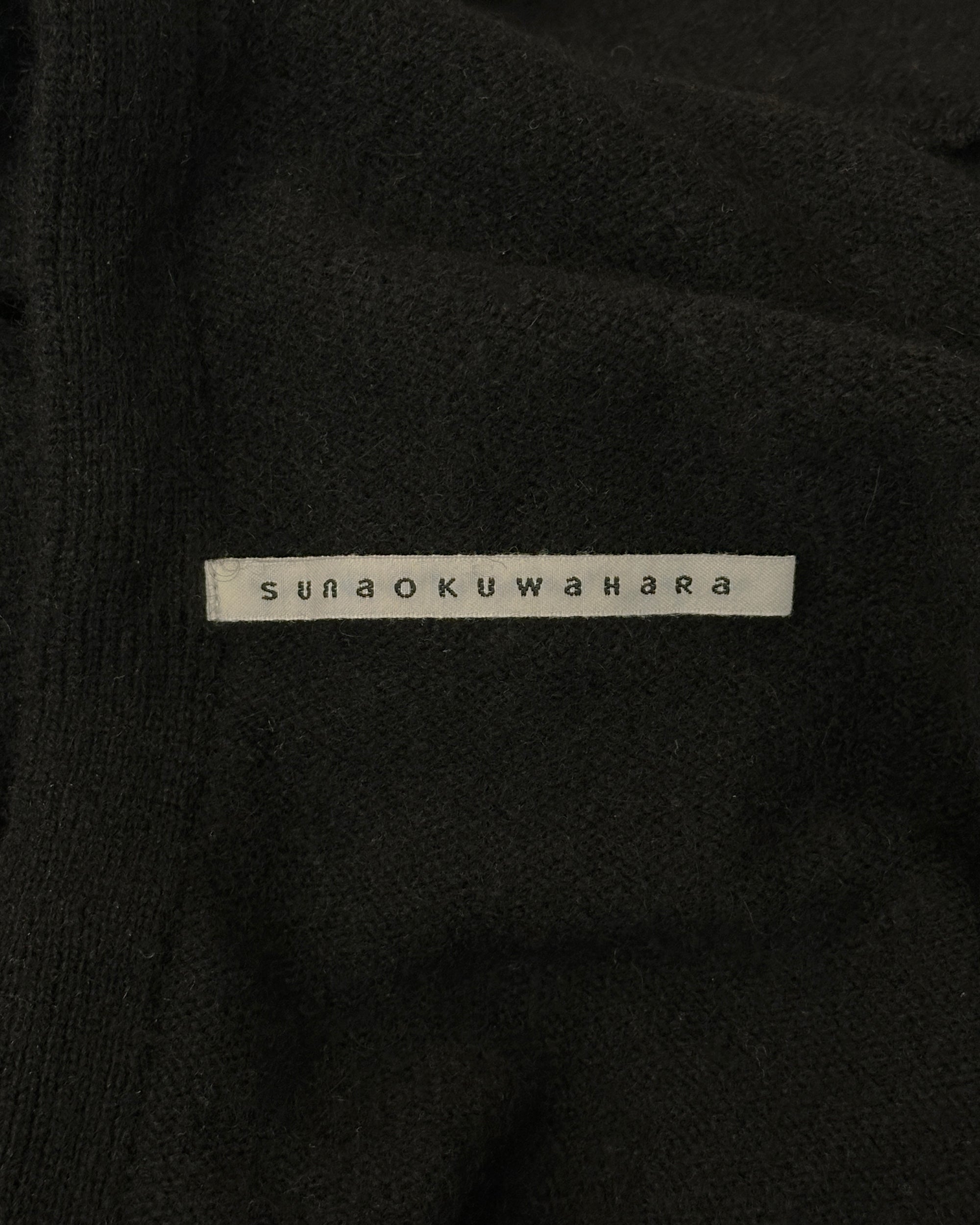 I.S. SUNAO KUWAHARA Soft Cape Cardigan M