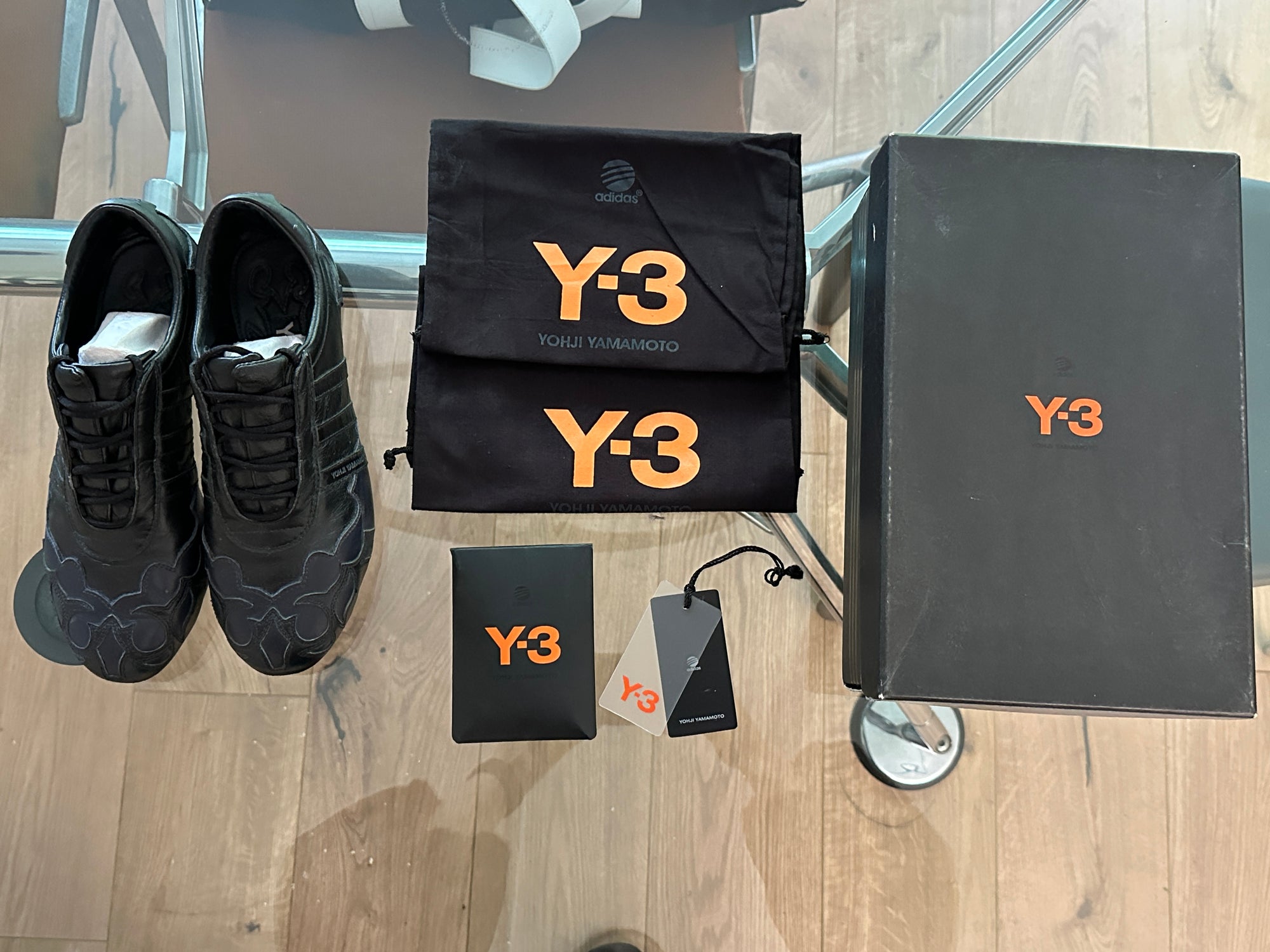 YOHJI YAMAMOTO x Y-3 SS2002 Prajna Sneakers 39