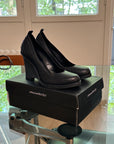 COLLECTION PRIVÈE Black Wedges 38