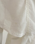 JC DE CASTELBAJAC White Cape Overlay Tee M