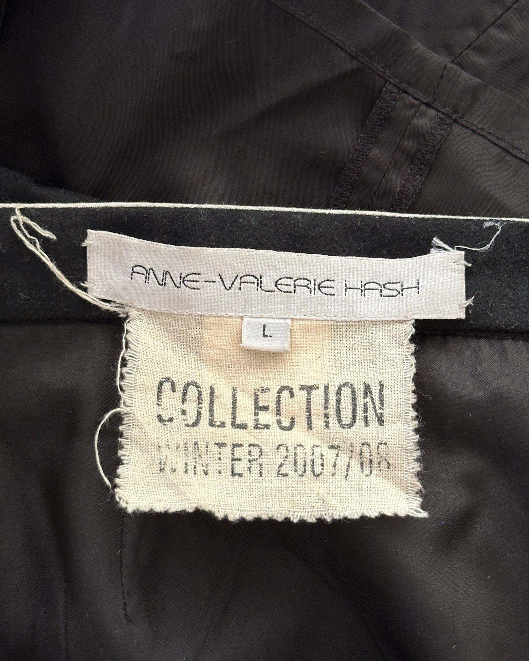 ANNE VALÉRIE HASH  FW2007/2008 Pencil Skirt L