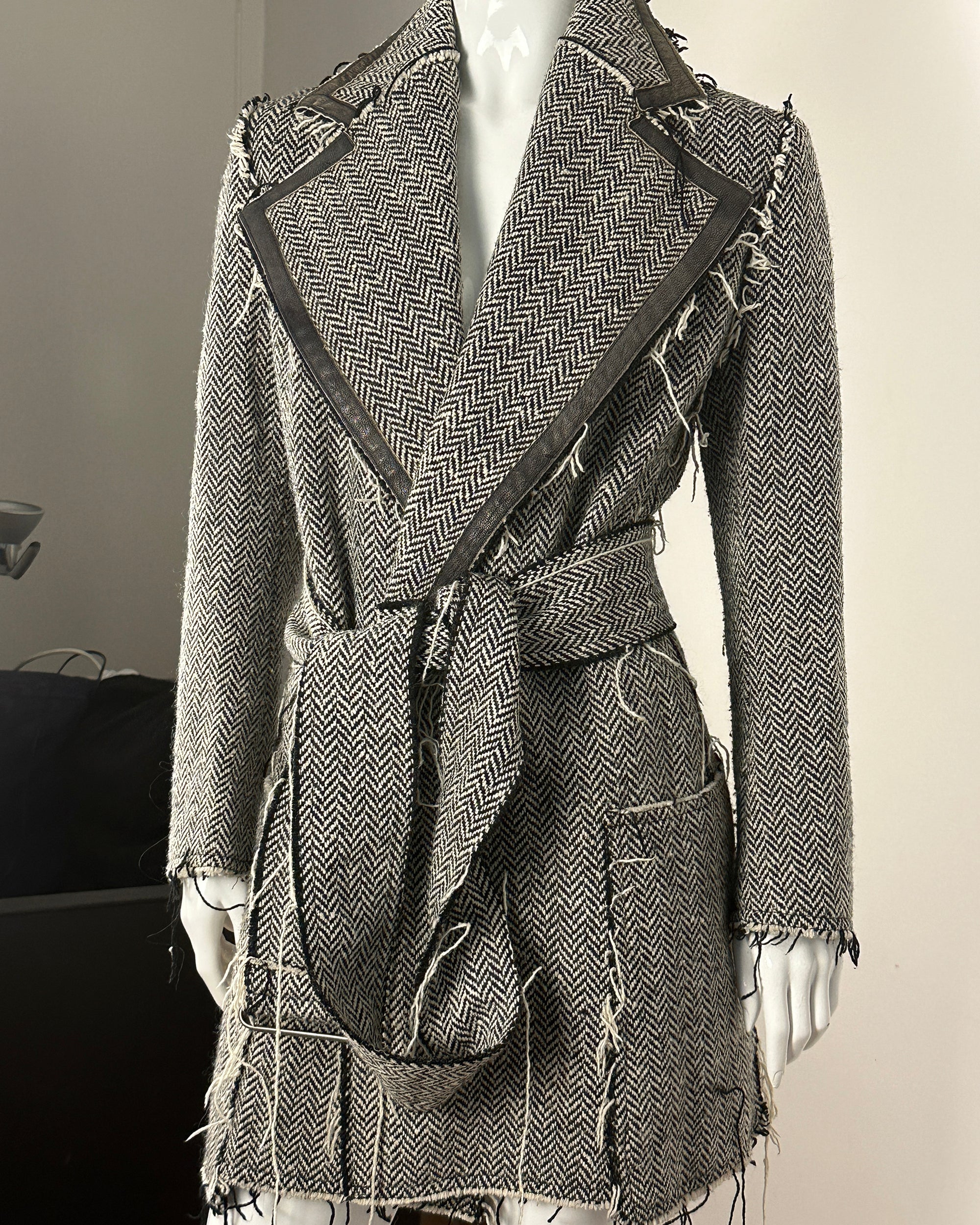 JEAN COLONNA Wool Coat S