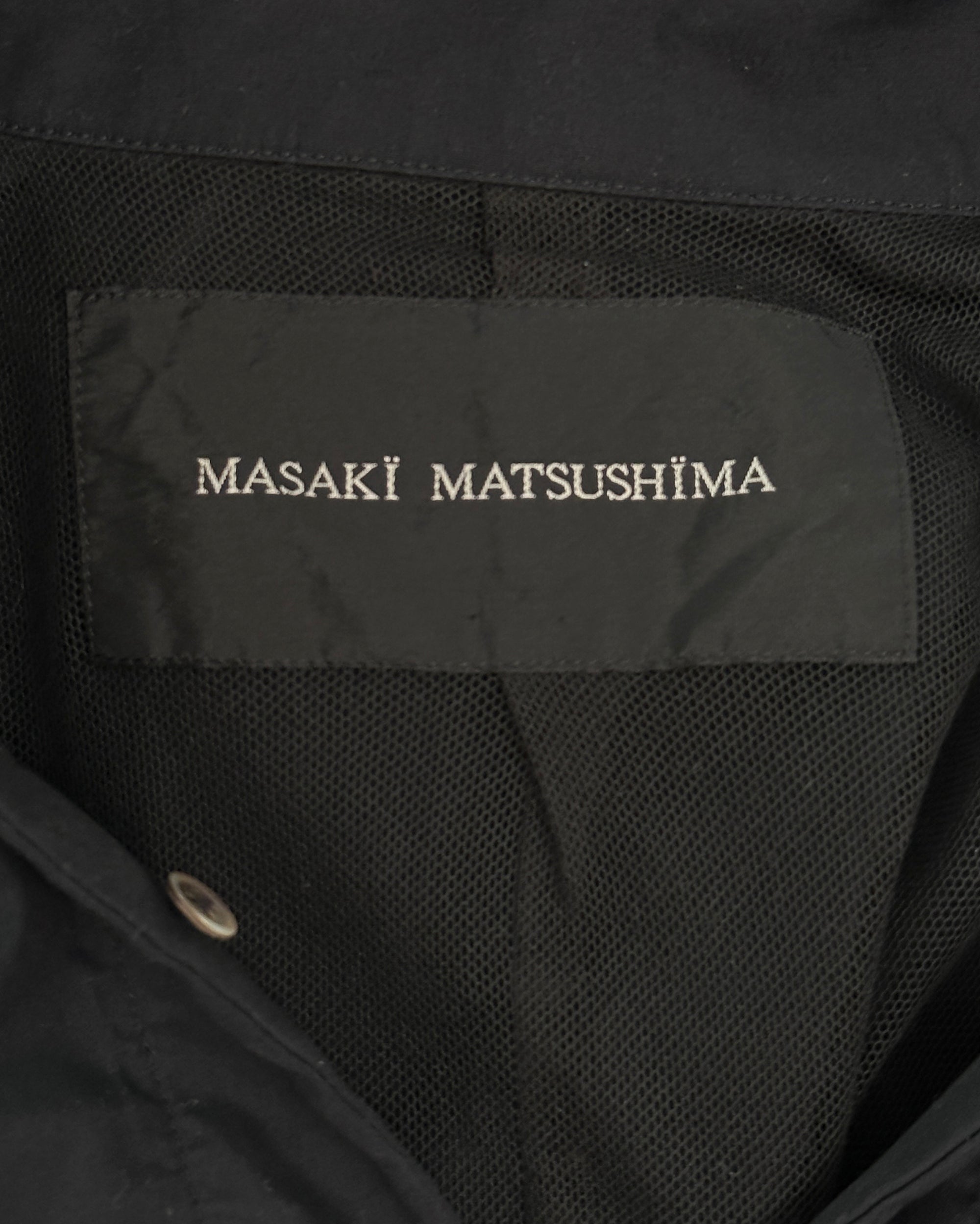 MASAKÏ MATSUSHÏMA Black Cape Top S