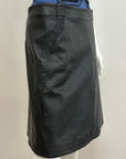 EMPORIO ARMANI Leather Skirt S/M